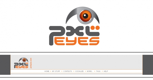 Creation of Web 2.0 - Logo PXLEyes v4.1: Final Result